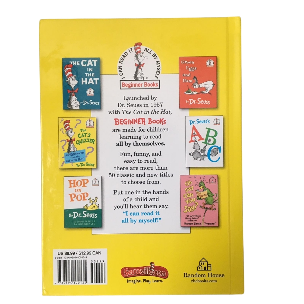 Bundle: beginner books, 1 fish 2 fish by Dr Seuss, and 2 more books. New - Picture 3 of 7